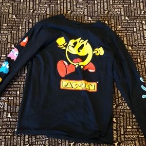 pacman black long sleeve